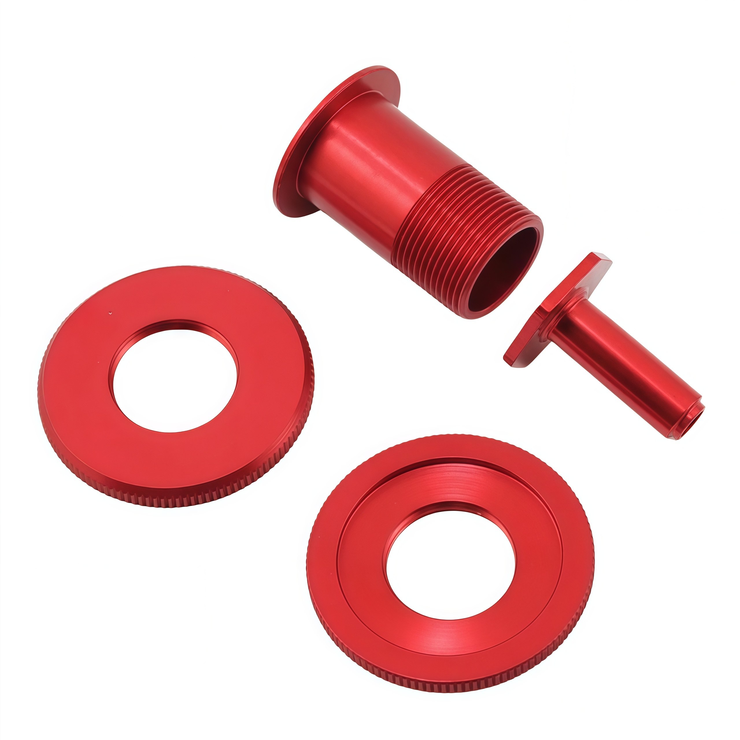 Anodized Red Mechanical Fasteners Anodized Red Mechanical Fasteners