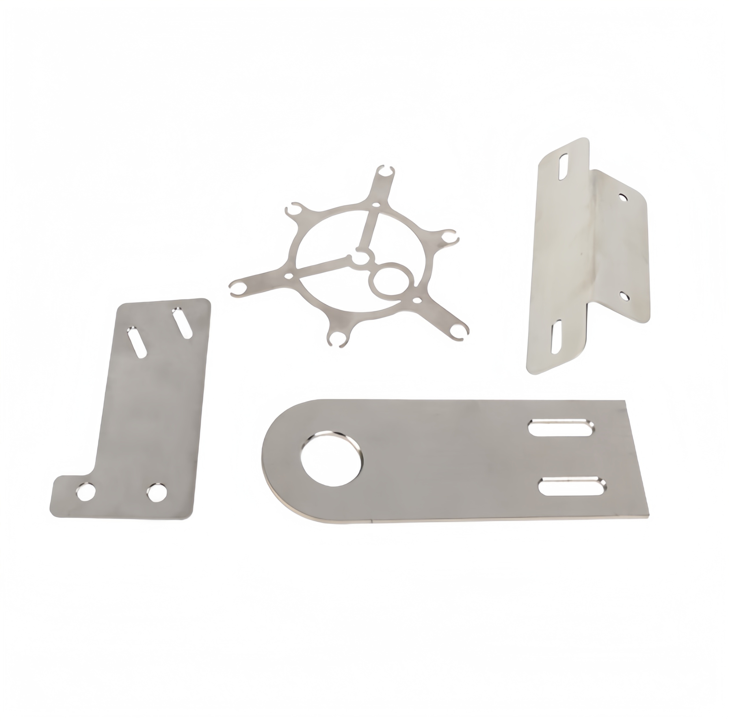 High-Precision Fiber Laser Cut Sheet Metal Parts